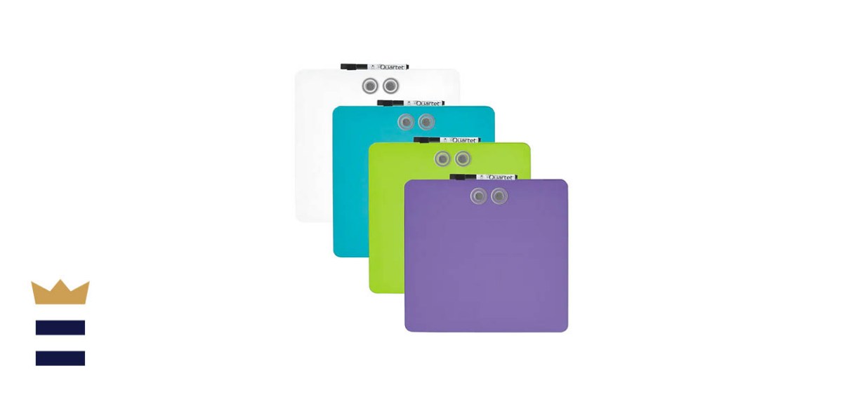 Quartet Tin Dry-Erase Board, Assorted Colors