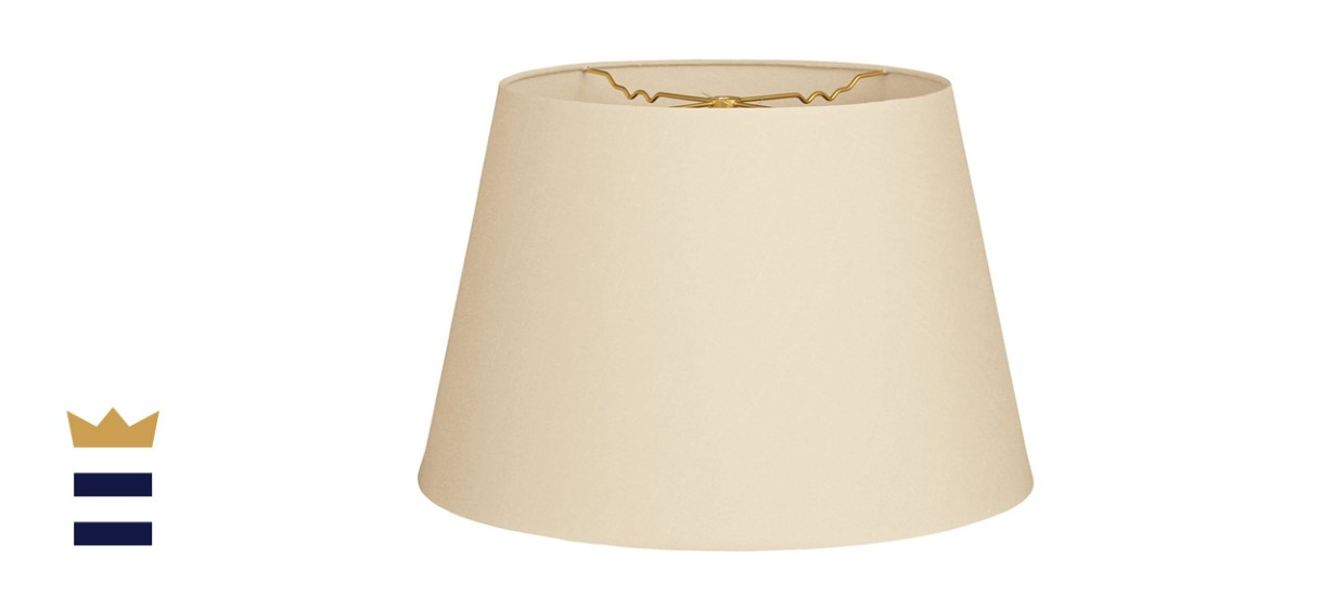 Royal Designs, Inc. Tapered Shallow Drum Hardback Lamp Shade