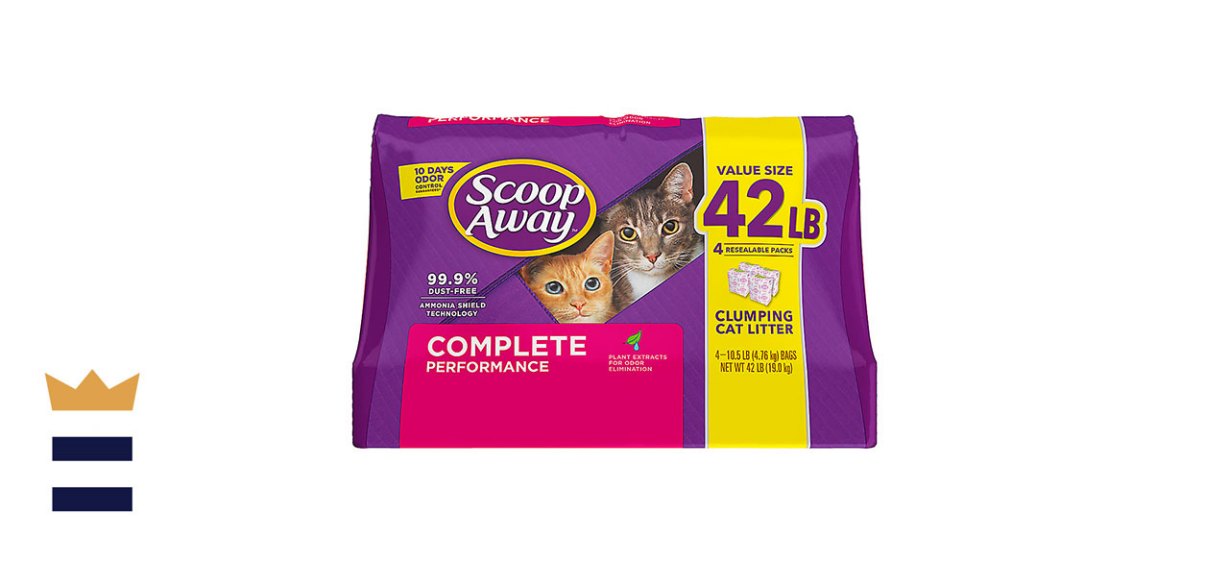 Scoop Away Complete Performance Cat Litter - Clumping, Low Dust