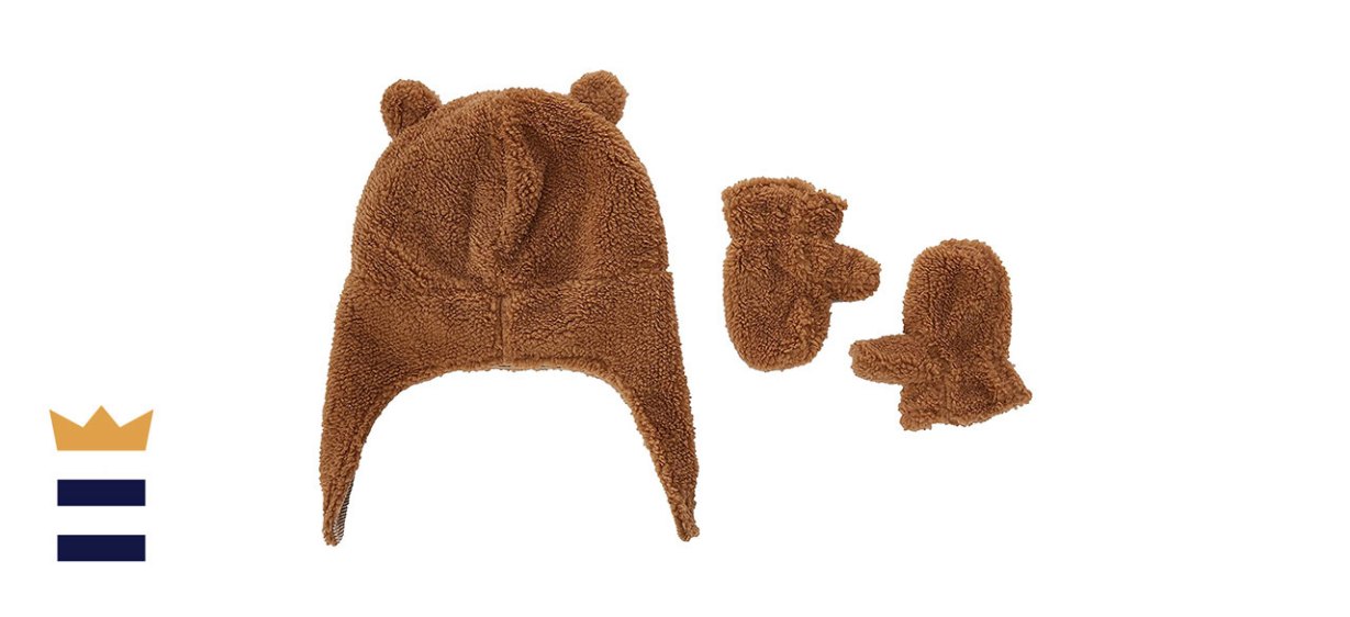 Simple Joys by Carter's Baby Hat and Mitten Set