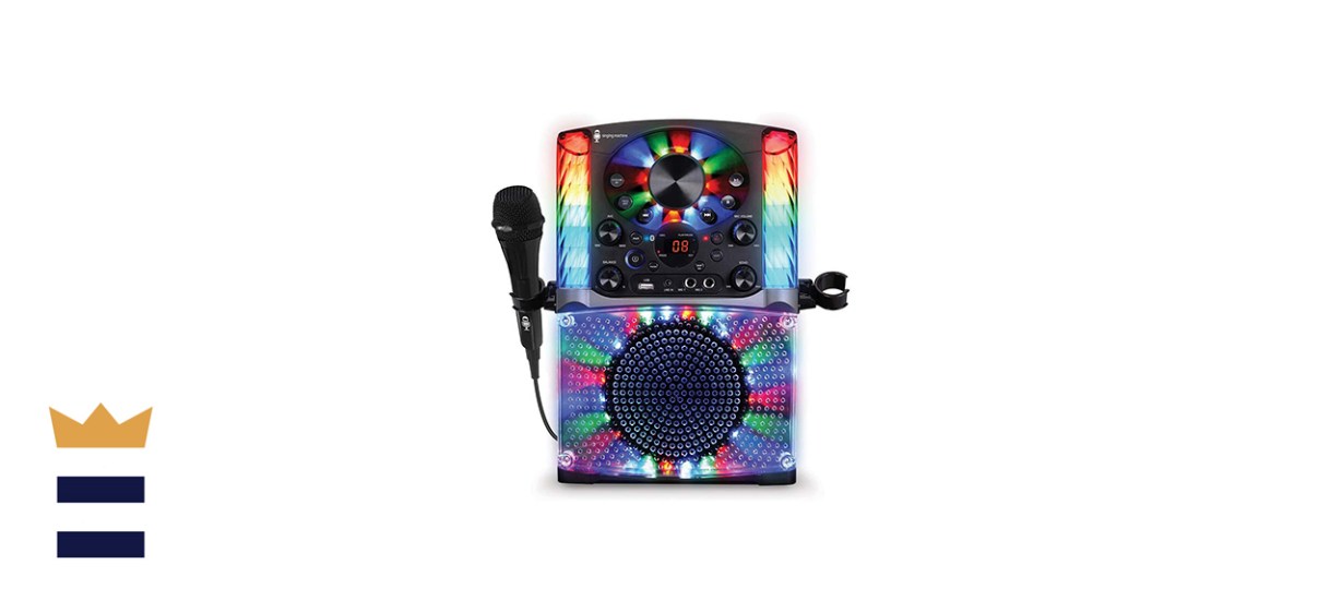 Singing Machine SML625BTBKD Bluetooth CD+G Karaoke System