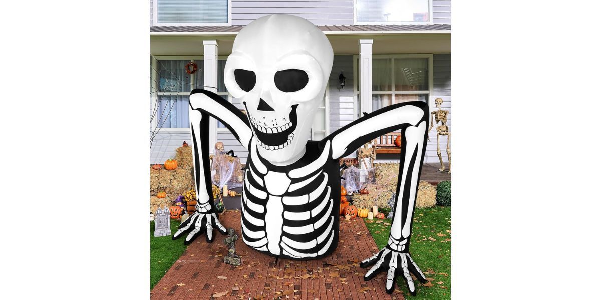 Joiedomi 5.5 FT Long Halloween Inflatables Outdoor Decorations