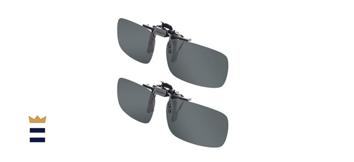 Splaks Unisex Polarized Frameless Rectangle Lens