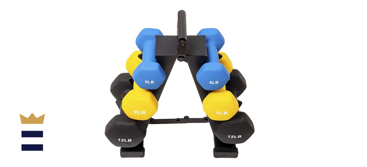 Sporzon! Neoprene Coated Dumbbell Set