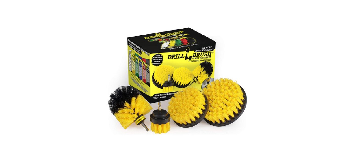 Best Drillbrush 4-Piece Power Scrub Brush Kit