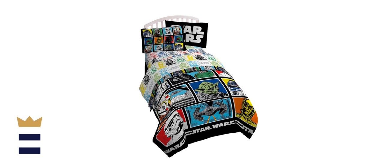 Star Wars Classic Grid Full Comforter