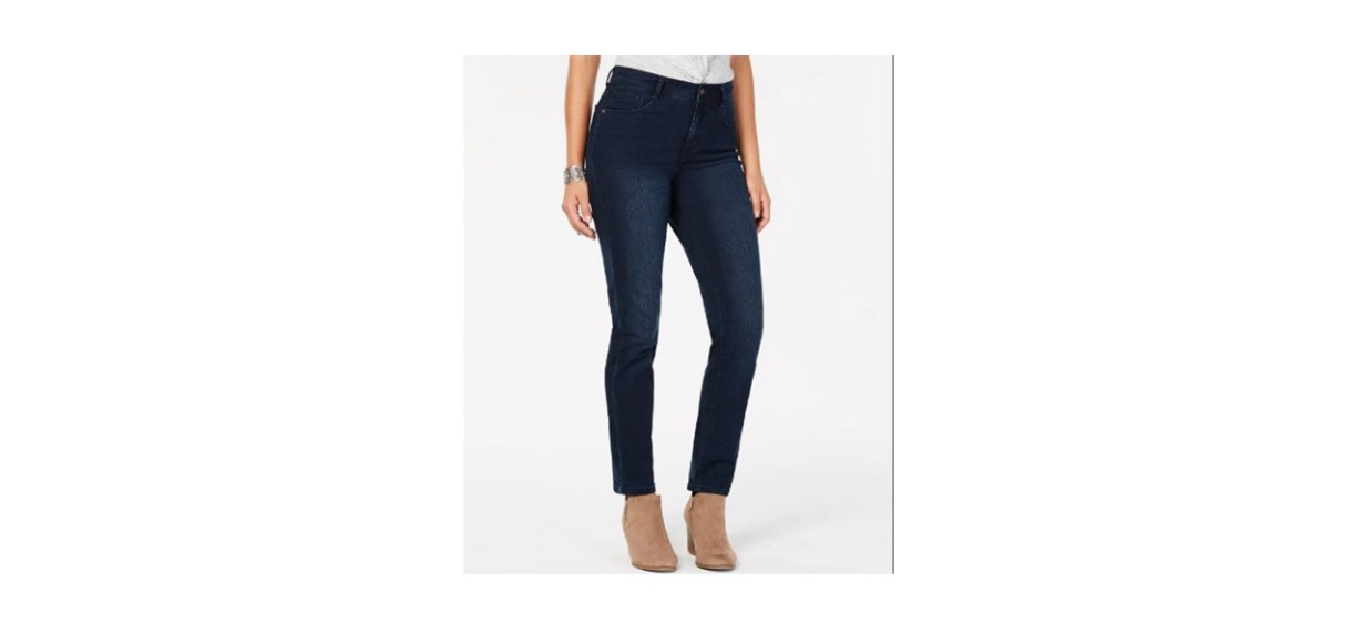 Style &amp; Co Tummy-Control Slim-Leg Jeans