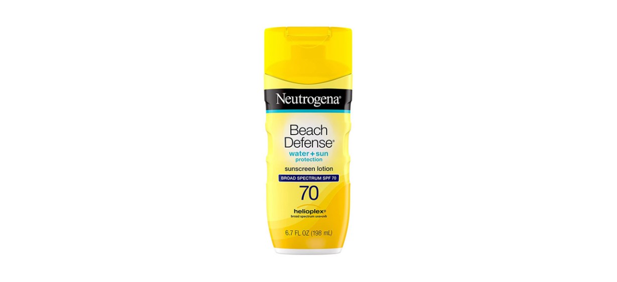 Neutrogena Beach Defense Water-Resistant Face and Body SPF 70 Sunscreen Lotion Neutrogena Beach Defense Water-Resistant Face and Body SPF 70 Sunscreen Lotion