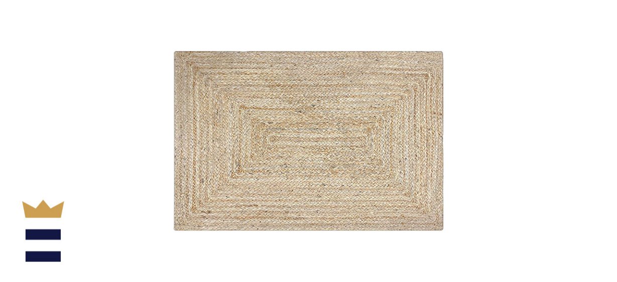 The Beer Valley Jute Braided Natural Rug