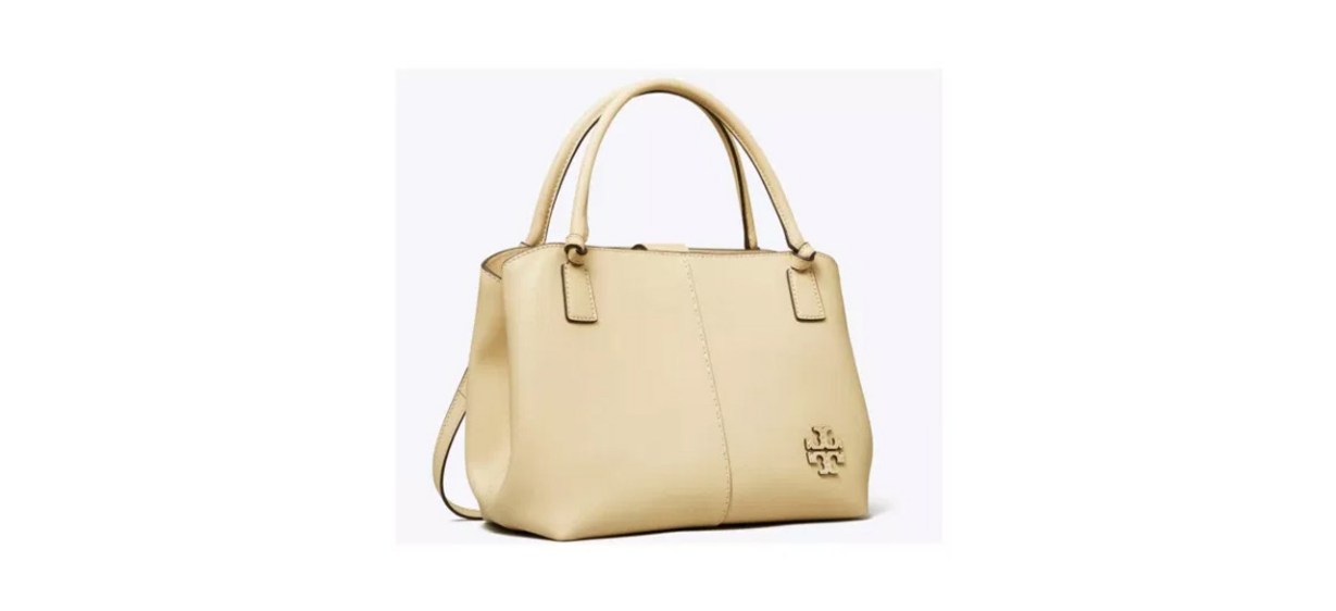 Tory Burch McGraw Smooth Satchel