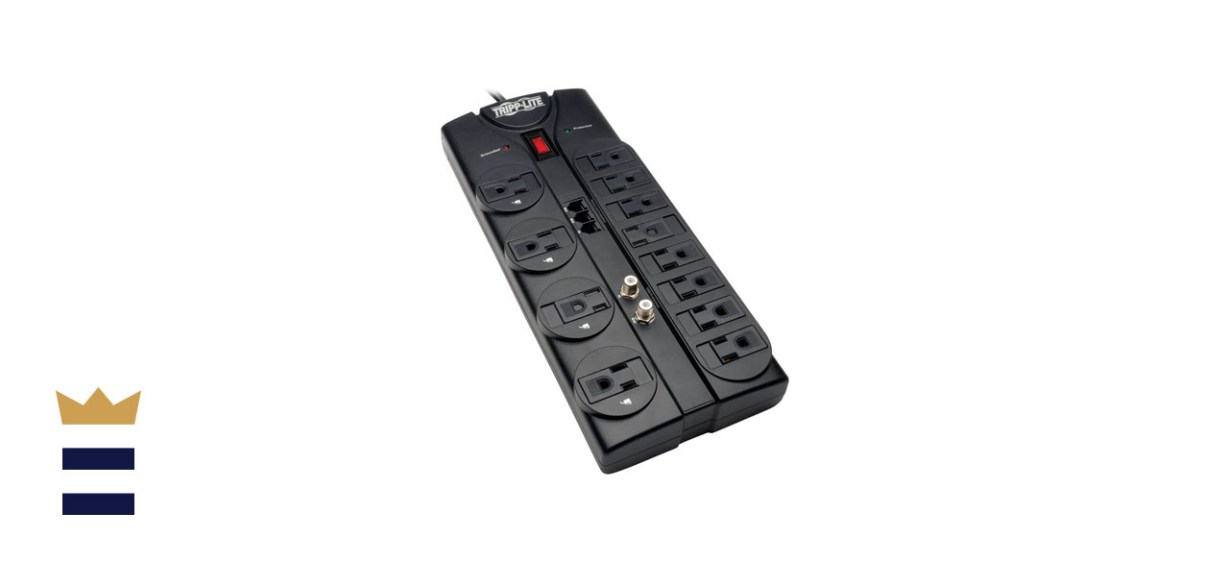 Tripp Lite TLP1208TELTV 12 Outlet Surge Protector Power Strip