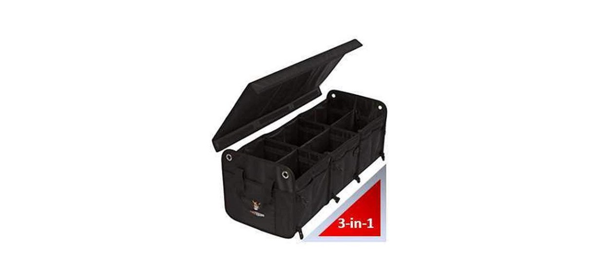 Tuff Viking 3 in 1 Convertible SUV Trunk Organizer