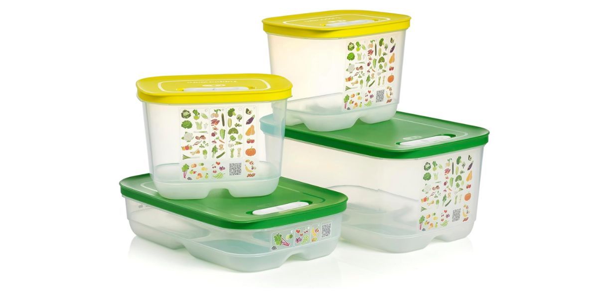  Tupperware Fridgesmart 4 Piece Food Storage Container Set