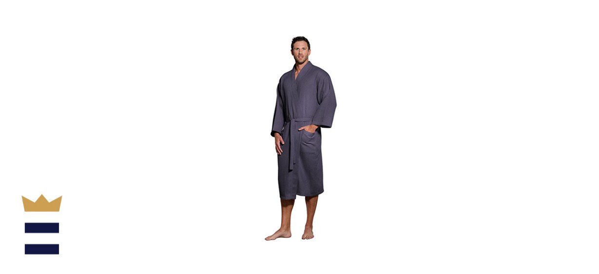 Turquaz Linen Unisex Waffle Spa Robe