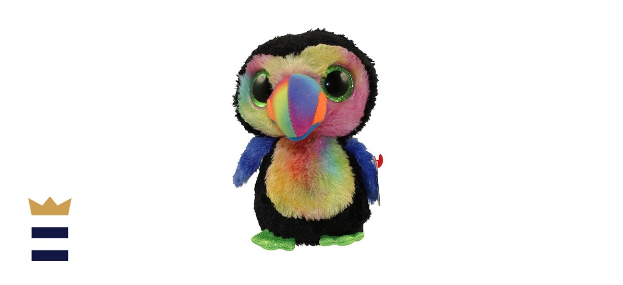 TY Beanie Boos Beaks the Colorful Toucan Plush