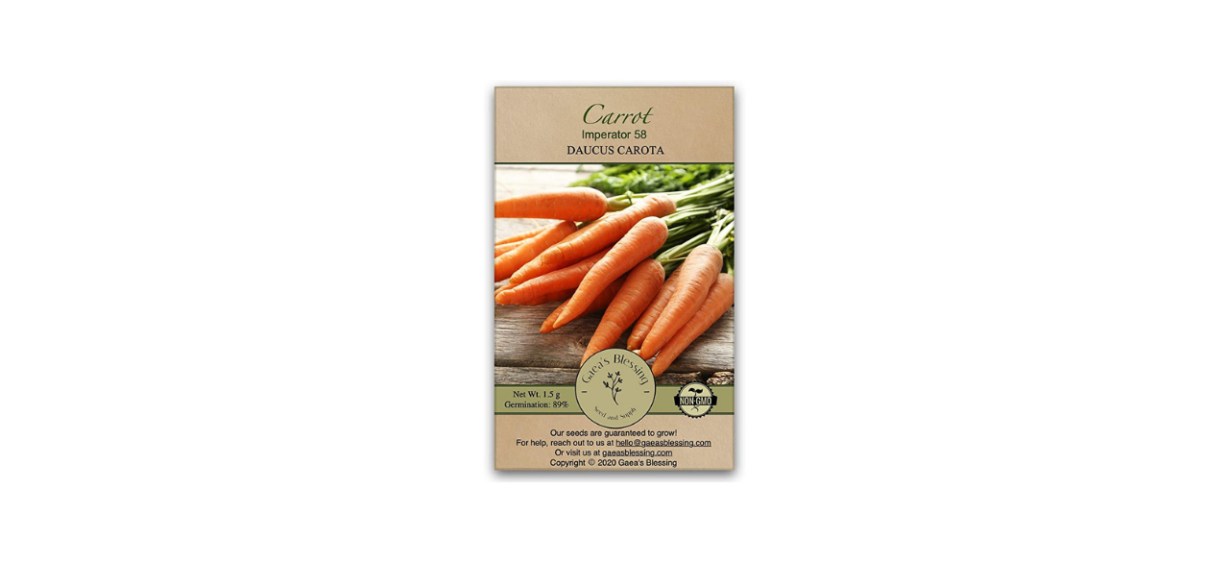 Gaea’s Blessing Carrot Seeds