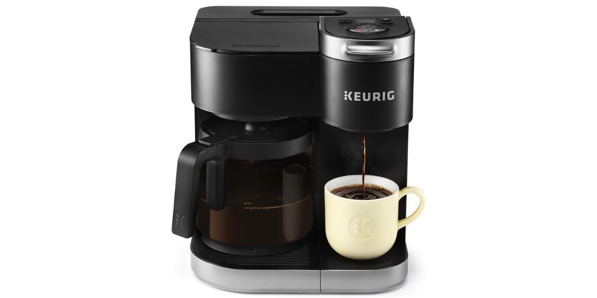 Keurig K-Duo Single Serve K-Cup Pod &amp; Carafe Coffee Maker
