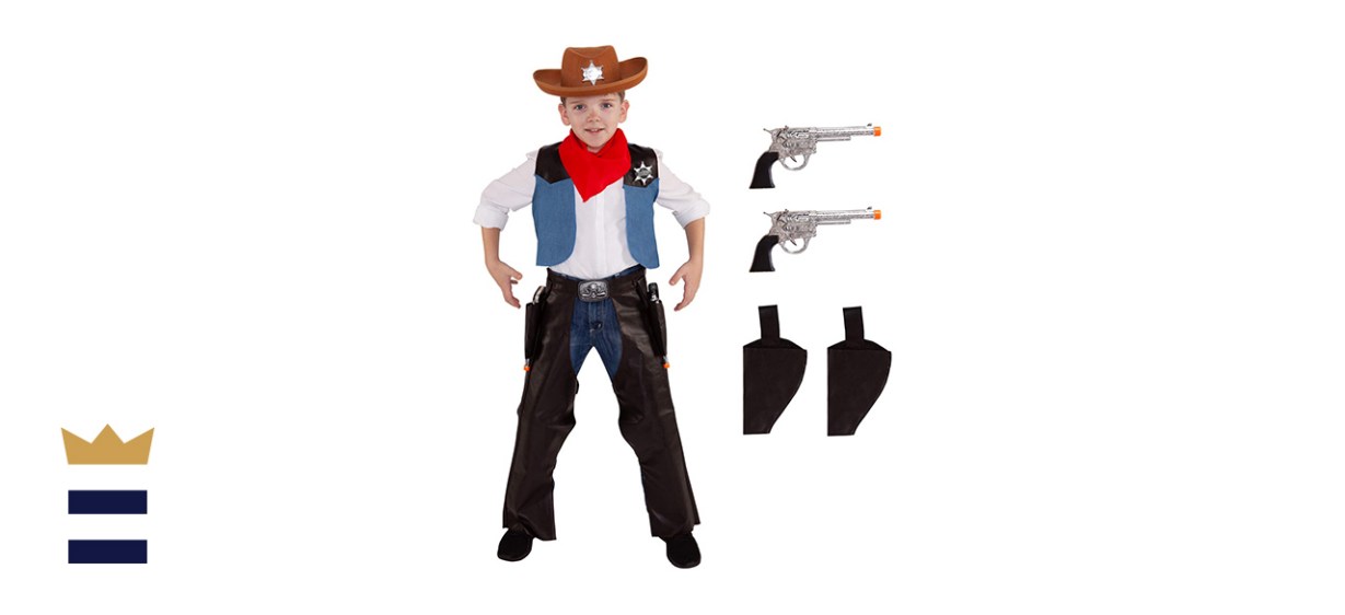 Wild West Sheriff Kids Cowboy Costume
