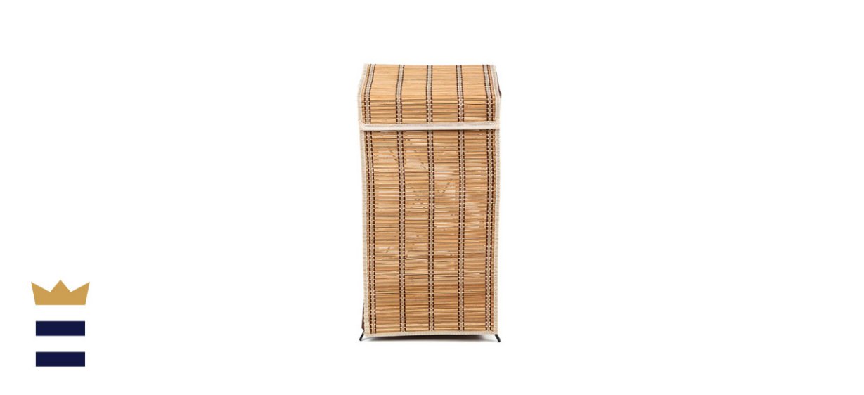 Wildon Home Tall Wicker Laundry Hamper