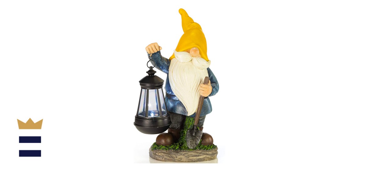 Yellow Hat Earnest Garden Gnome
