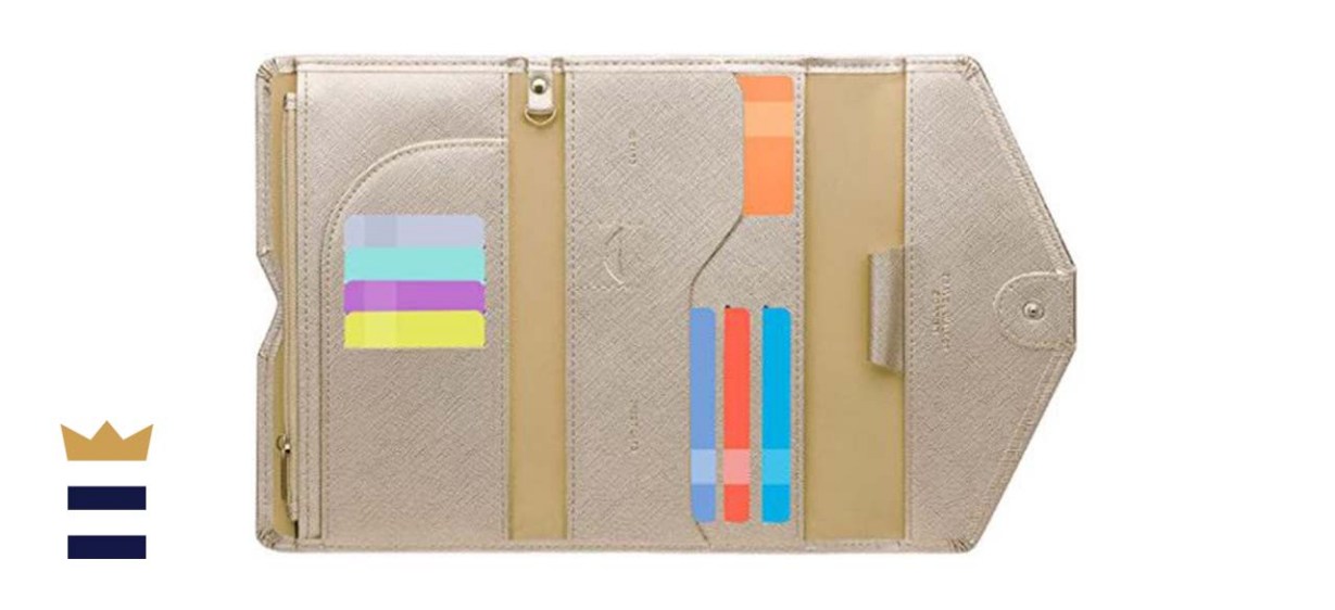 Zoppen Travel Passport Wallet Organizer