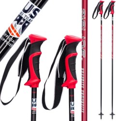 Zipline Lollipop Graphite Carbon Composite Ski Poles