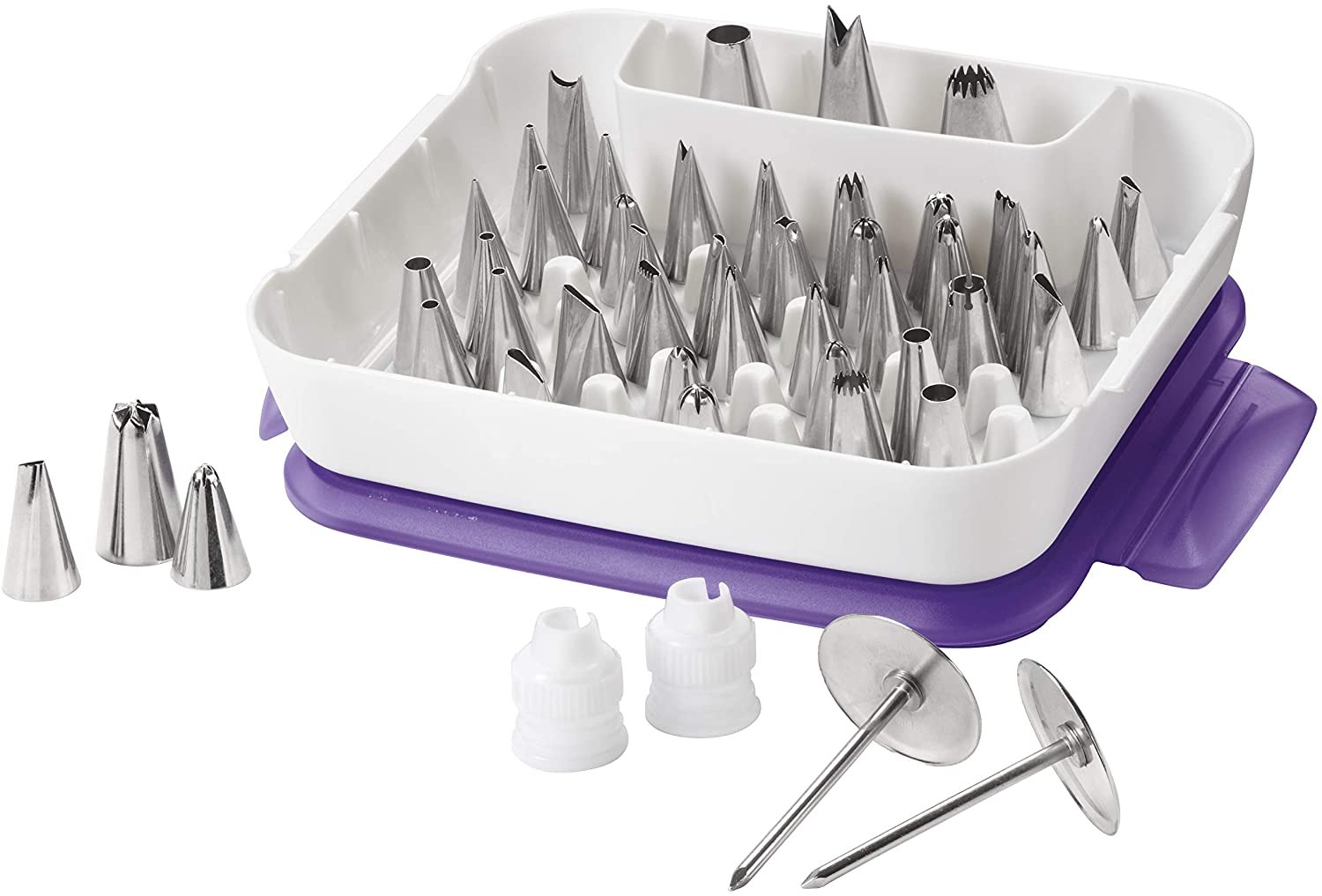 Wilton 55-Piece Master Decorating Tip Set