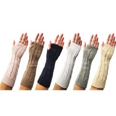 Winterlace Cable Knit Arm Warmers