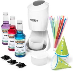 Hawaiian Shaved Ice Snow Cone Machine Party Package