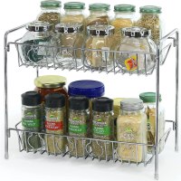 SimpleHouseware 2-Tier Spice Rack