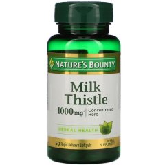 Nature's Bounty Milk Thistle Capsules