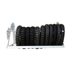 Pit Posse Folding Adjustable Tire Rack