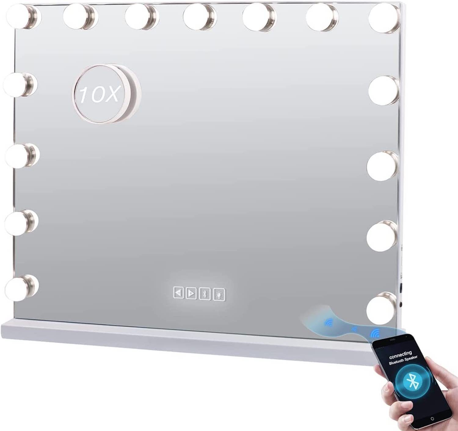 HAN SONG Large Bluetooth Mirror