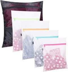 BAGAIL Mesh Laundry Bags with Zip Lock