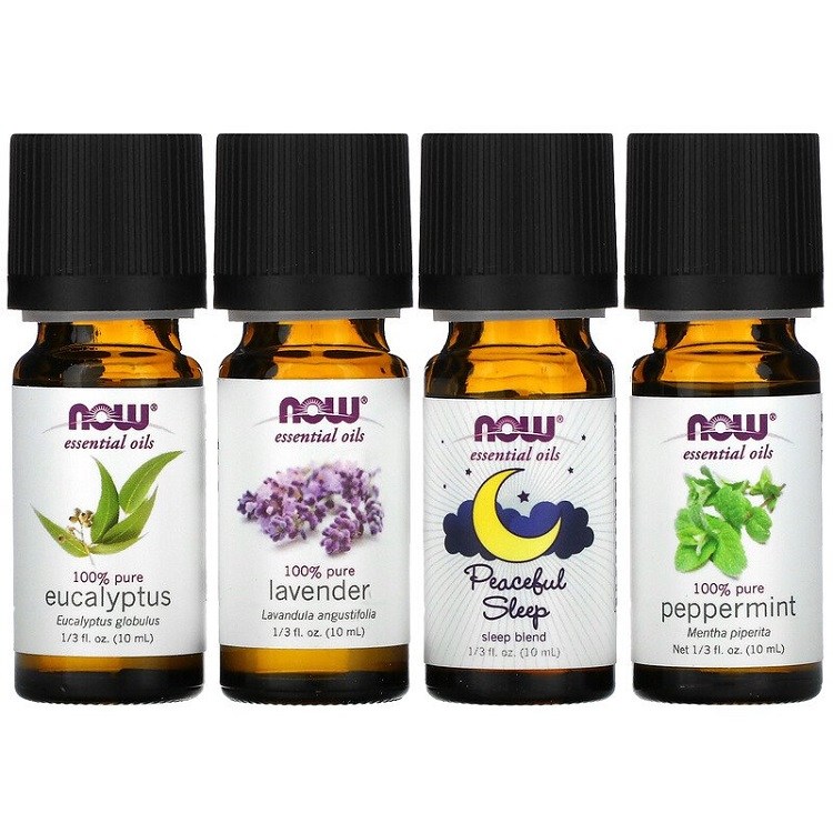 NOW Essential Oils Let There Be Peace &amp; Quiet Relaxing Essential Oils Kit