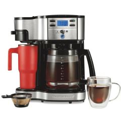 Hamilton Beach  2-Way Programmable Drip Coffee Maker & Single Serve