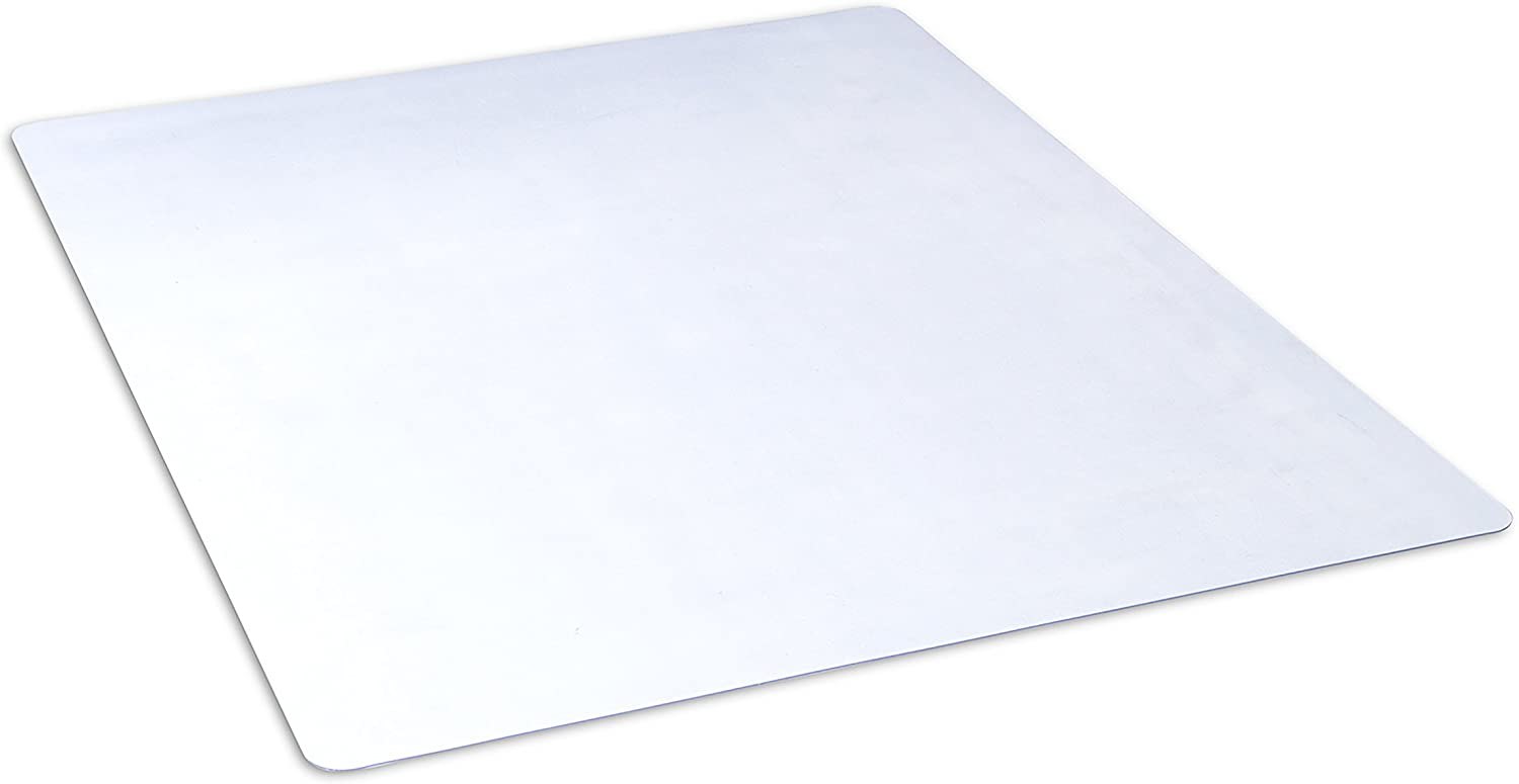 Dimex Clear Rectangle Office Chair Mat For Hard Floors