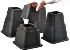Home-it Adjustable Bed Risers or Furniture Riser