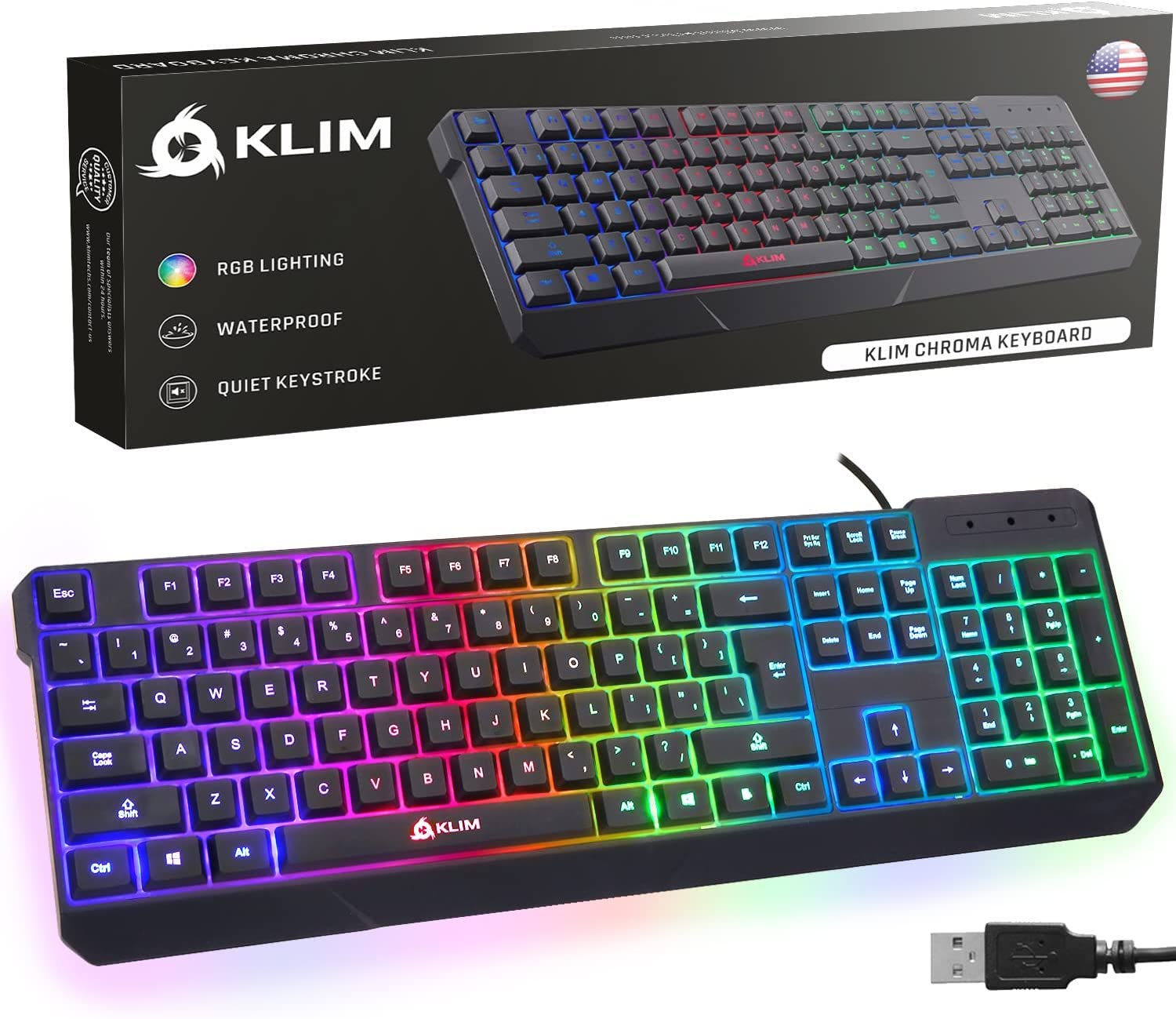 KLIM Chroma Gaming Keyboard