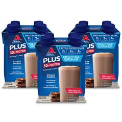 Atkins PLUS Protein-Packed Shake, Creamy Milk Chocolate