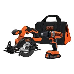 BLACK + DECKER Drill and Circular Saw Kit