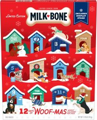 Milk-Bone Limited Edition Holiday Dog Treats 12 Day Advent Calendar