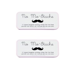 No Mo-Stache Skin Friendly Wax Strips, 24 count, 2 Pack