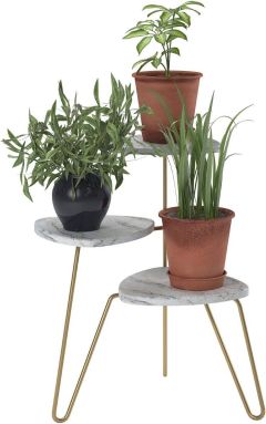 Novogratz Marble Plant Stand