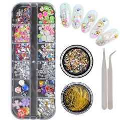 Bieawg Nail Art Decorations Kit