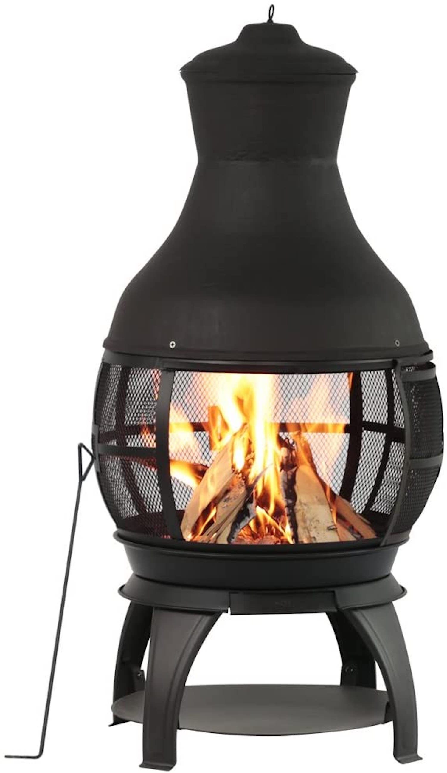 Bali Outdoors Cast Iron Chiminea