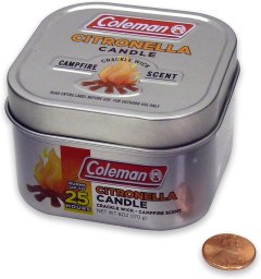 Coleman Scented Citronella Candle With Crackle Wick