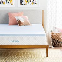 Linenspa 2" Gel Infused Memory Foam Mattress Topper