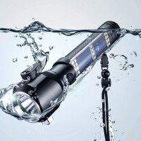 Delxo Handheld Solar Powered Tactical Flashlight