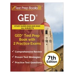 Test Prep Books GED TESt Prep Book with 2 Practice Exams